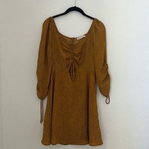 Impeccable Pig Yellow Print Dress